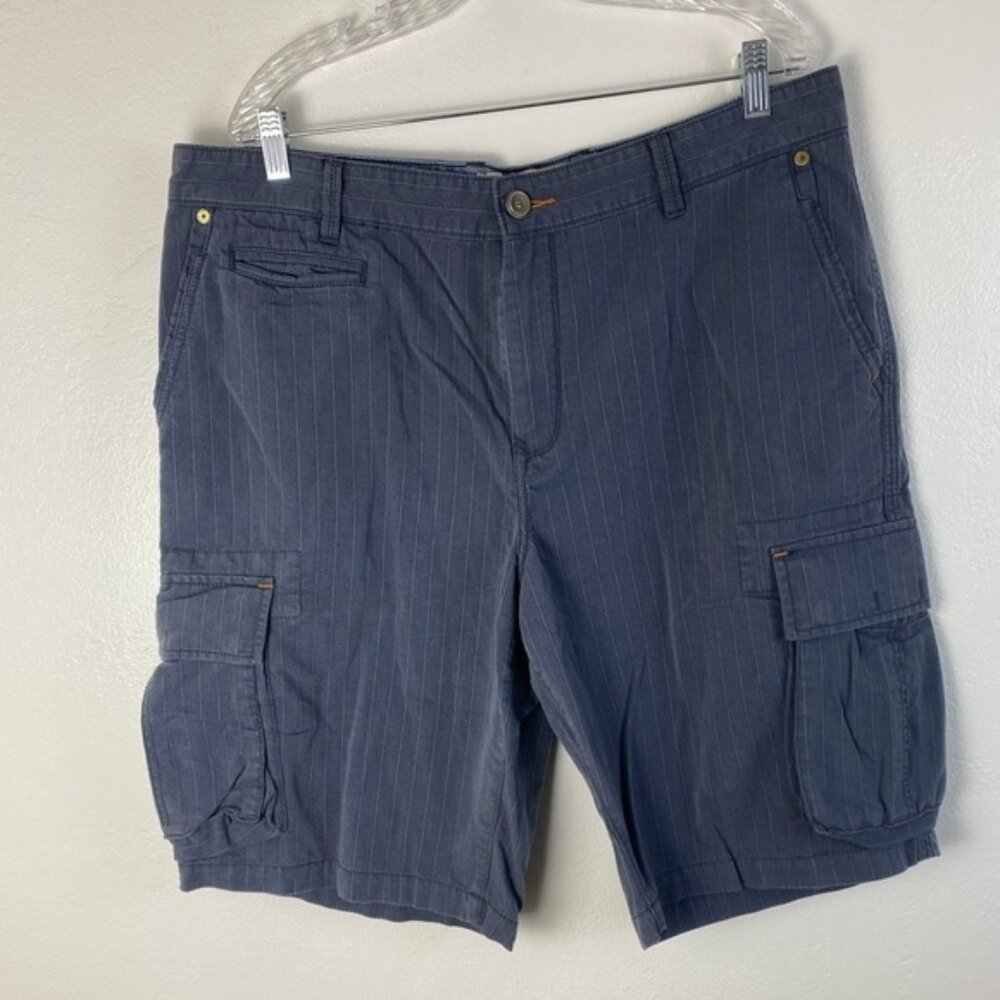 Tommy Bahama Cargo Grayish Blue Summer Vacation Shorts Men’s 38